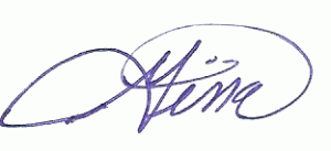 Gina Parris signature